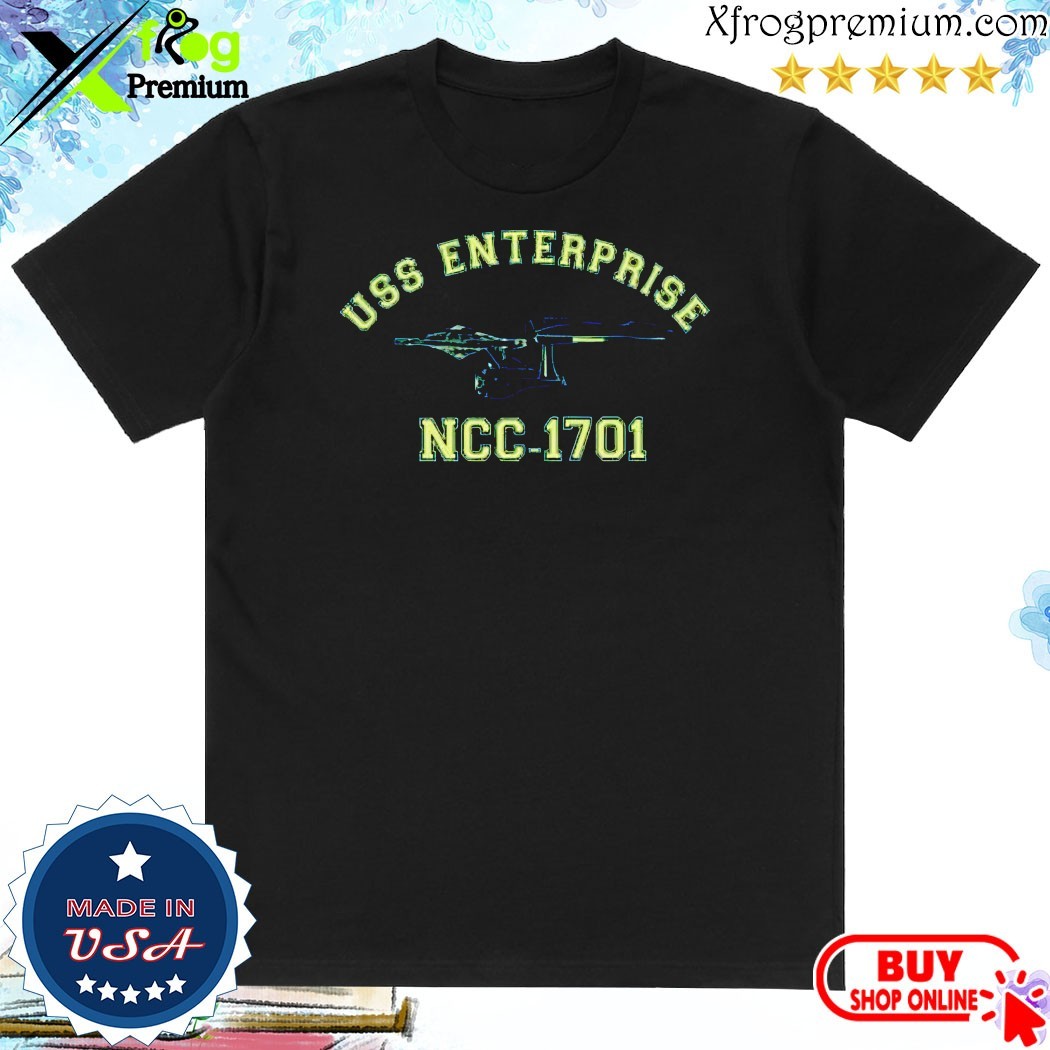 Official Uss Enterprise NCC 1701 T-Shirt