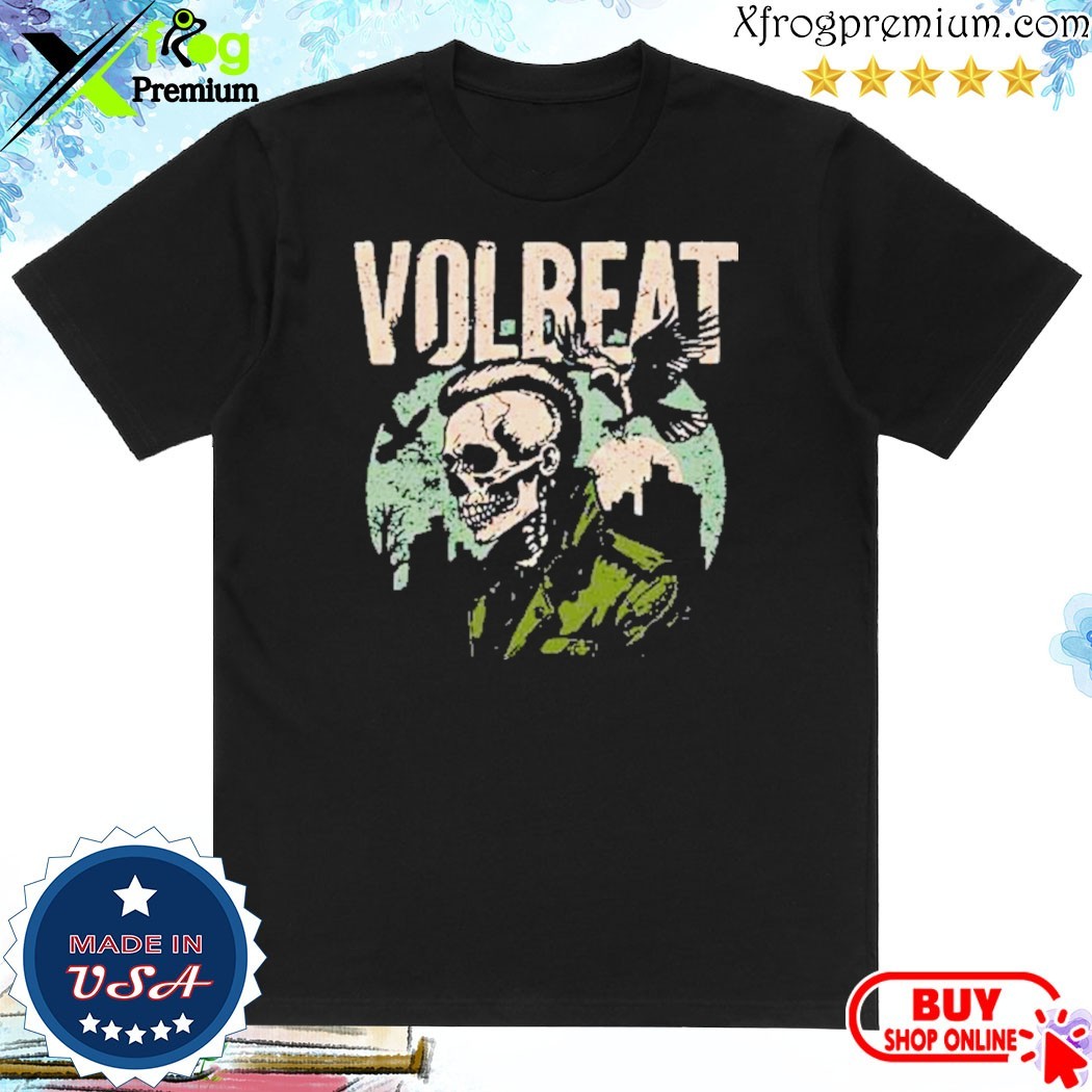 Official Volbeat sixteen dollars T-shirt