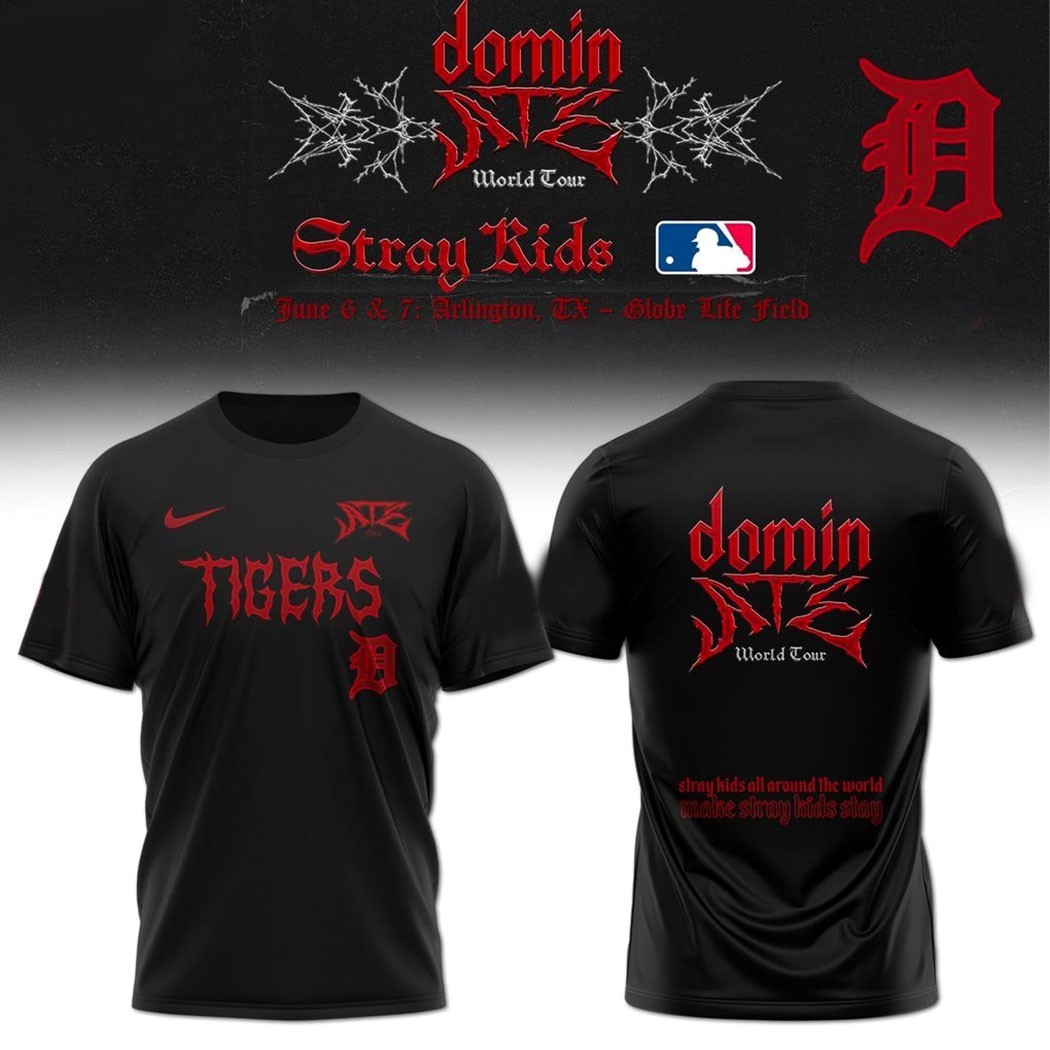 Detroit Tigers x Stray Kids Dominate World Tour 2025 All