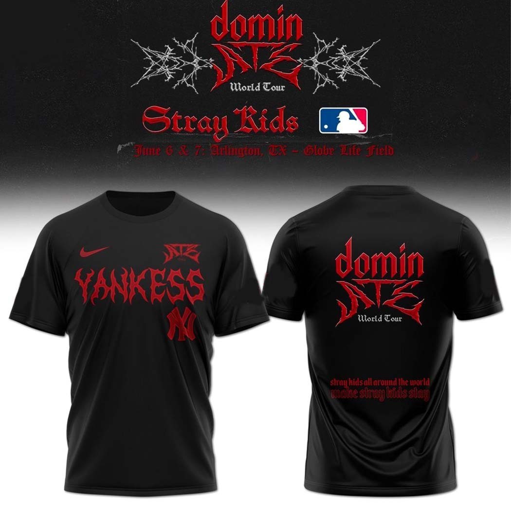 New York Yankees x Stray Kids Dominate World Tour 2025 All