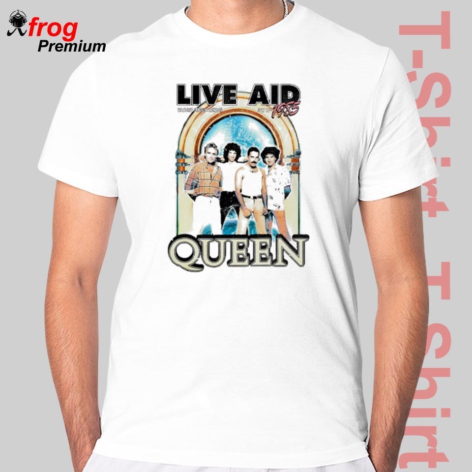2025 Tee Queen Live AID 1985 Shirt