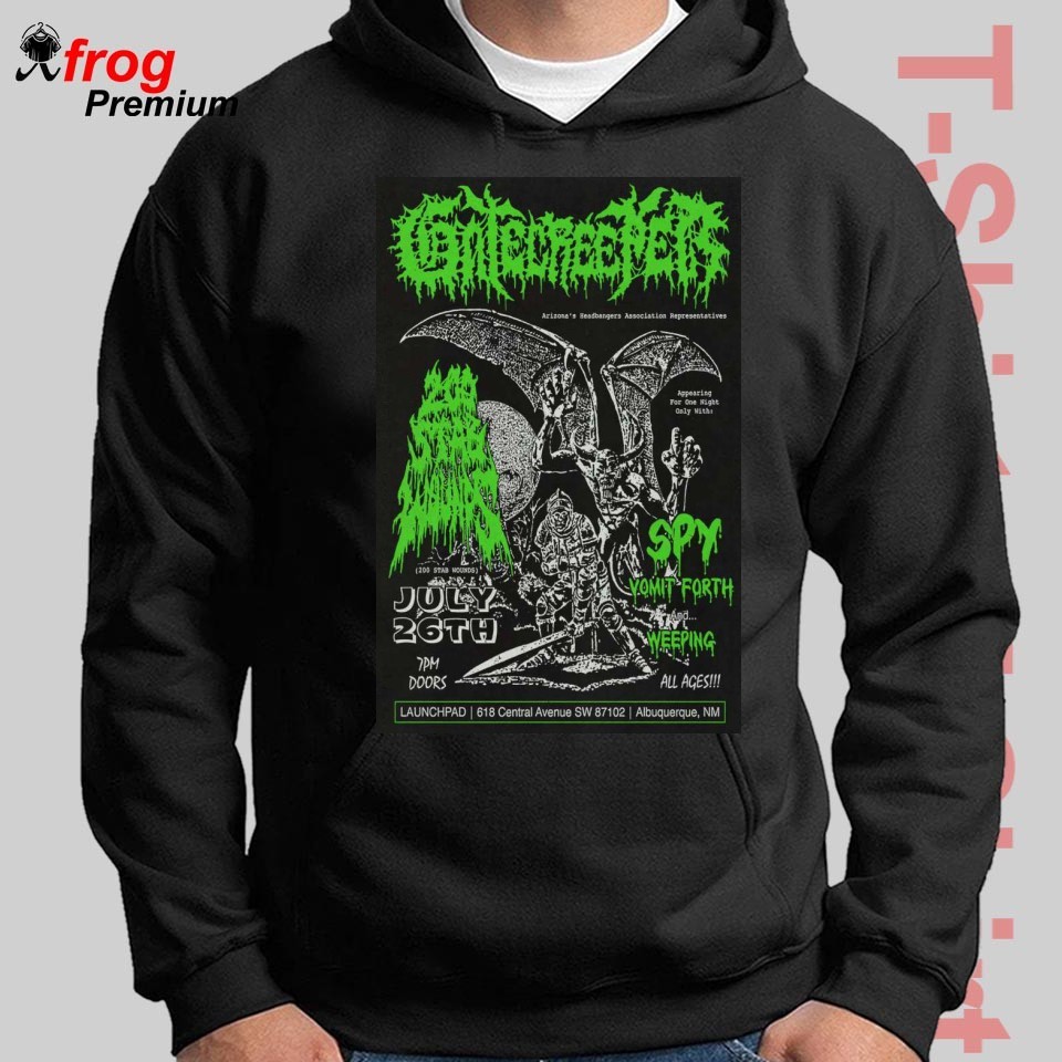 Gatecreeper Jul 26 2025 Launchpad Albuquerque NM Poster Shirt