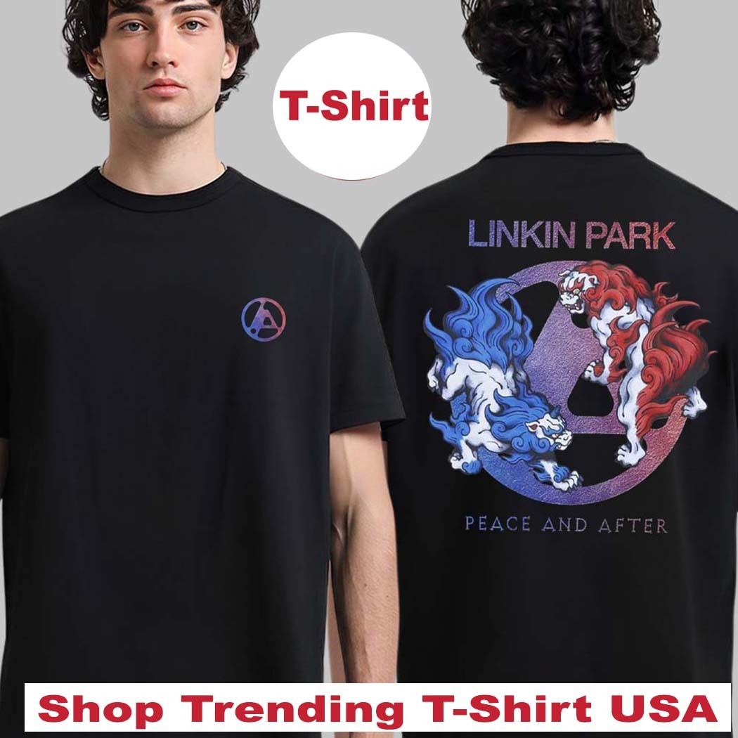 Linkin Park x Peace And After Japan Web Store Komainu Shirt