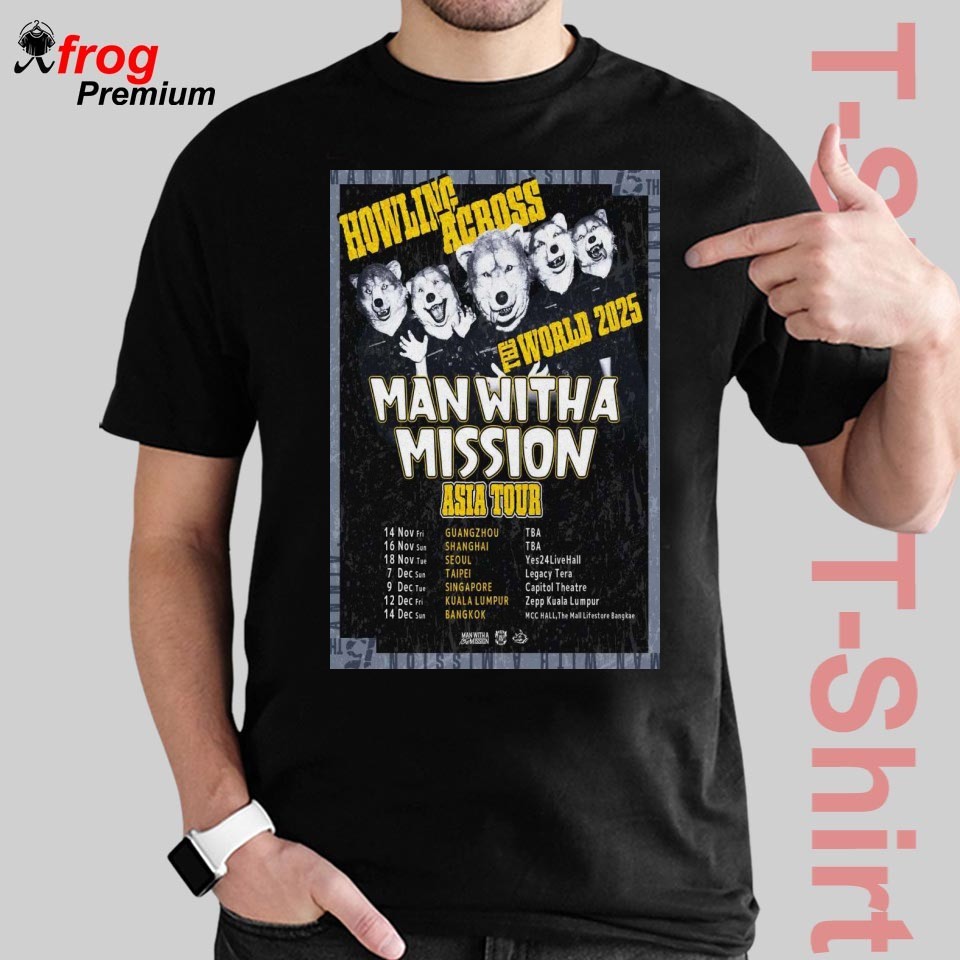 MAN WITH A MISSION ケモーい Tシャツ 新品☆マンウィズ ケモーい Tシャツ M MAN WITH A MISSION
