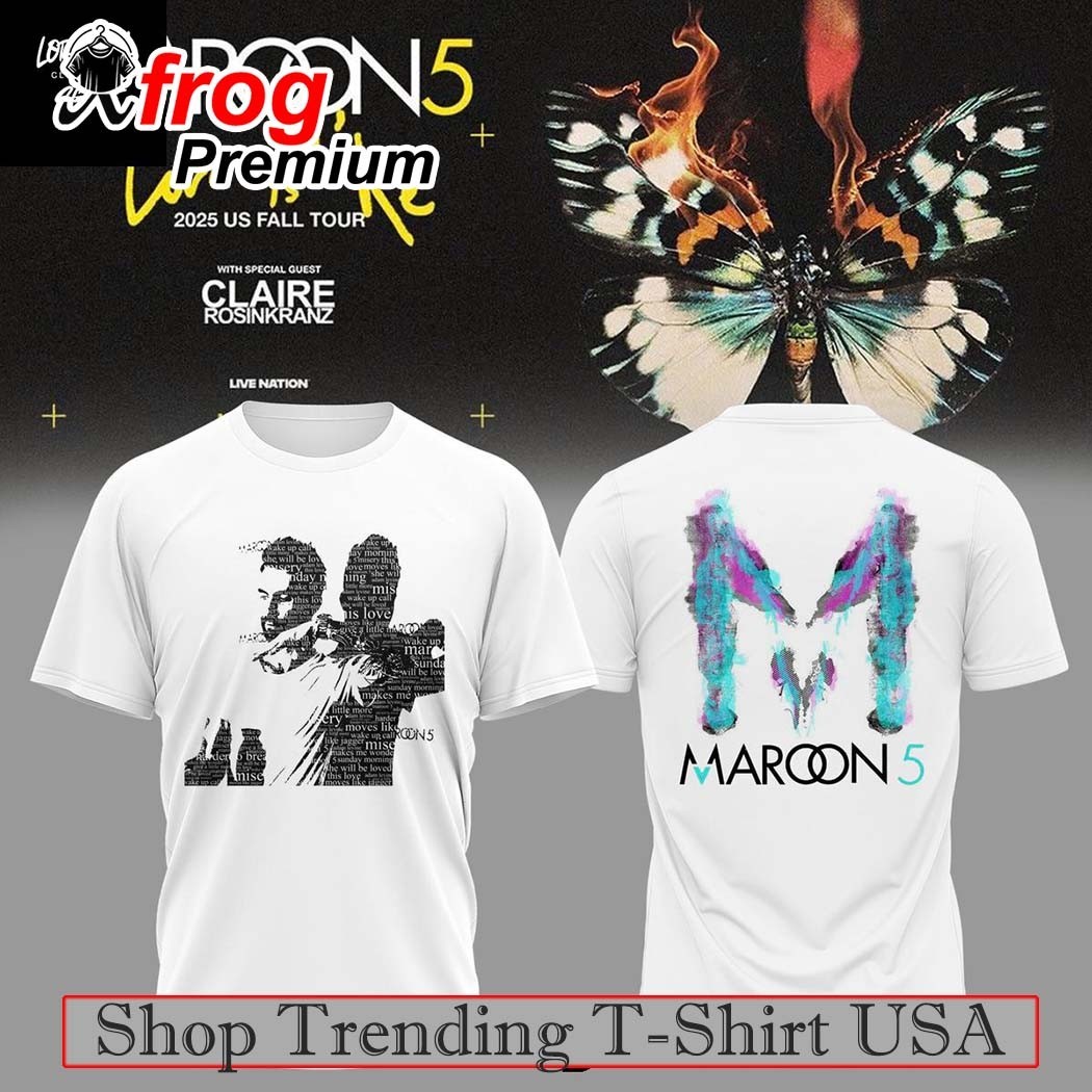 Maroon 5 US Fall Tour 2025 Shirt