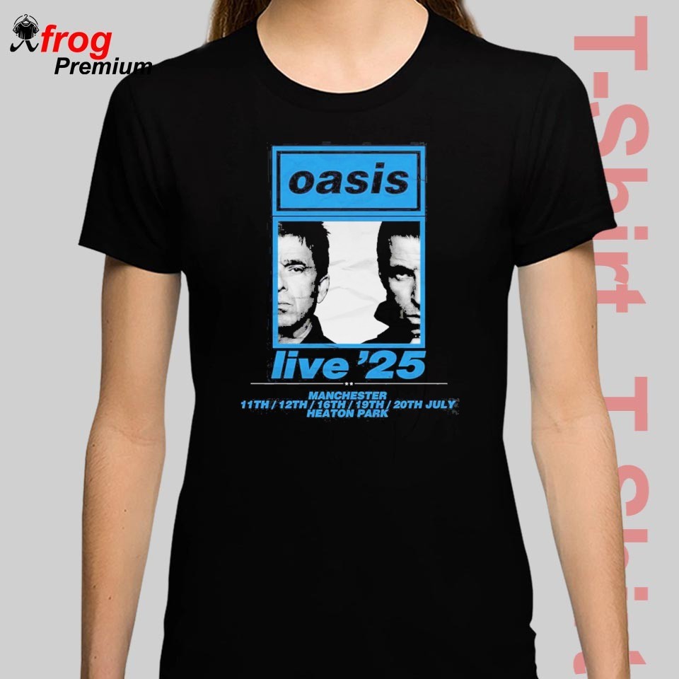 Oasis live’25 Manchester Tシャツ Live '25 Manchester Event T-Shirt Black – Oasis Live '25