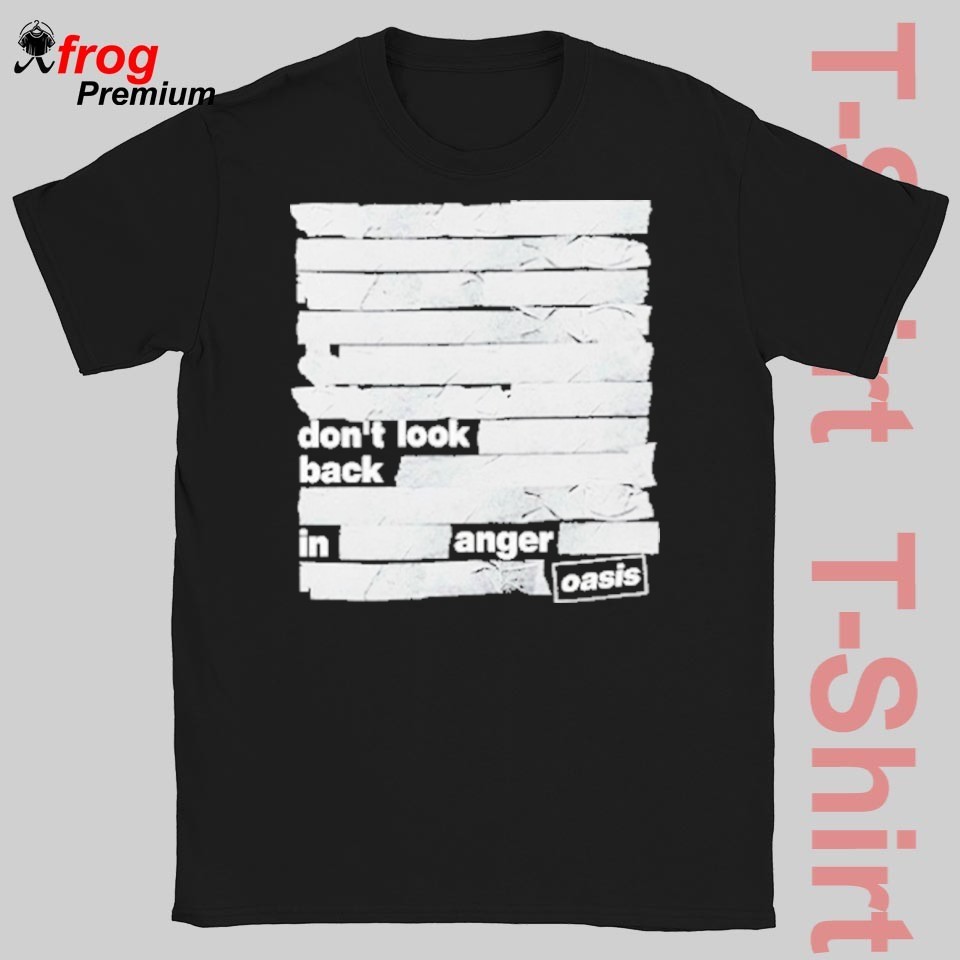 Oasis Live '25 World Tour Don't Look Back In Anger Shirt