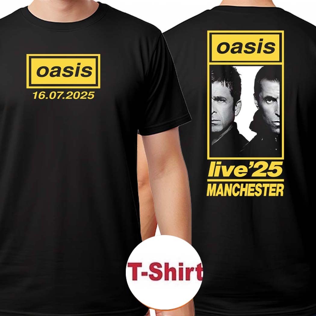 Manchester購入 正規品 oasis Live'25 Tシャツ M Manchester購入 正規品 oasis Live'25 Tシャツ M - メルカリ