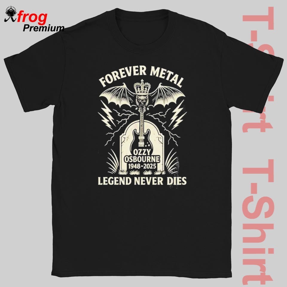 Ozzy Osbourne Forever Metal Legend Never Dies Shirt