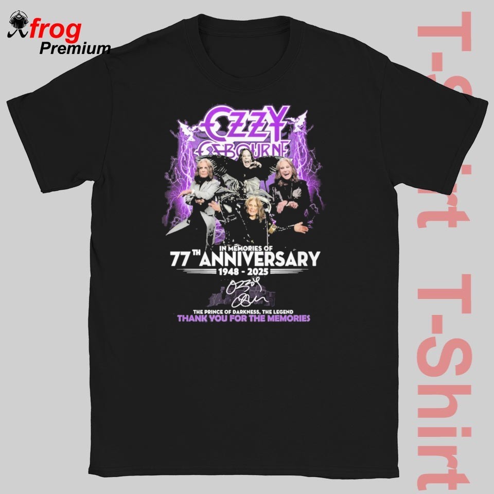 邦楽 ALCHEMY&PSF 20TH ANNIVERSARY CAMPAIGN Ozzy Osbourne In Memory Of 77th Anniversary 1948-2025