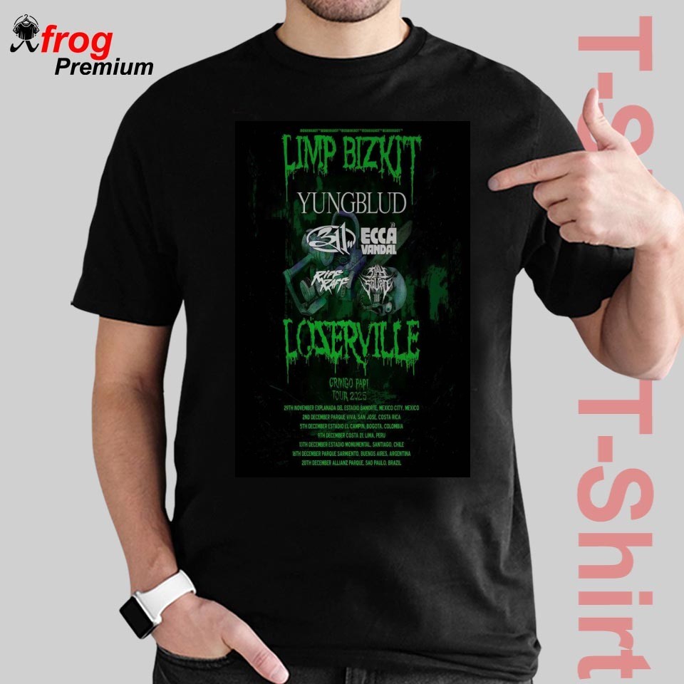 2025 Limp Bizkit & 311 Band Tour shirt