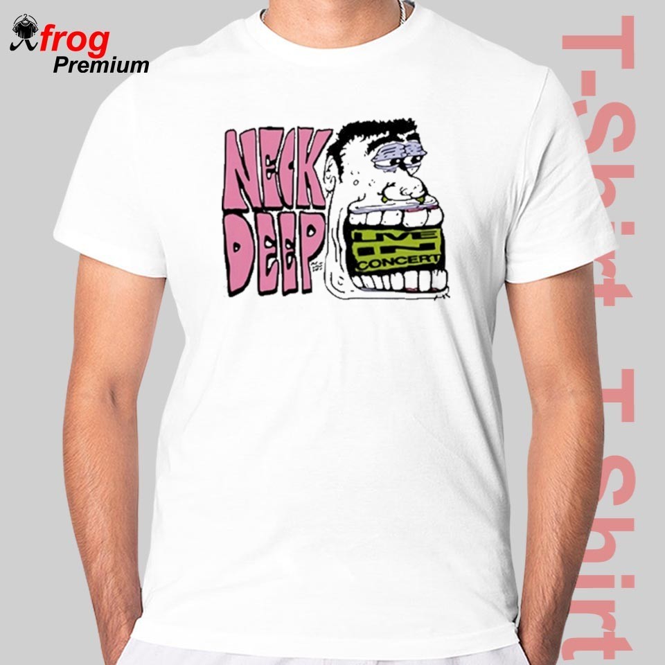 NECK DEEP Tシャツ 2025 Live In Concert 2025 Neck Deep Shirt