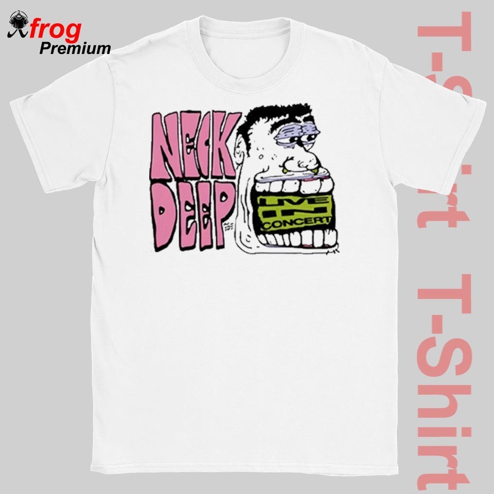 NECK DEEP Tシャツ 2025 Neck Deep Limited 2025 T-shirt