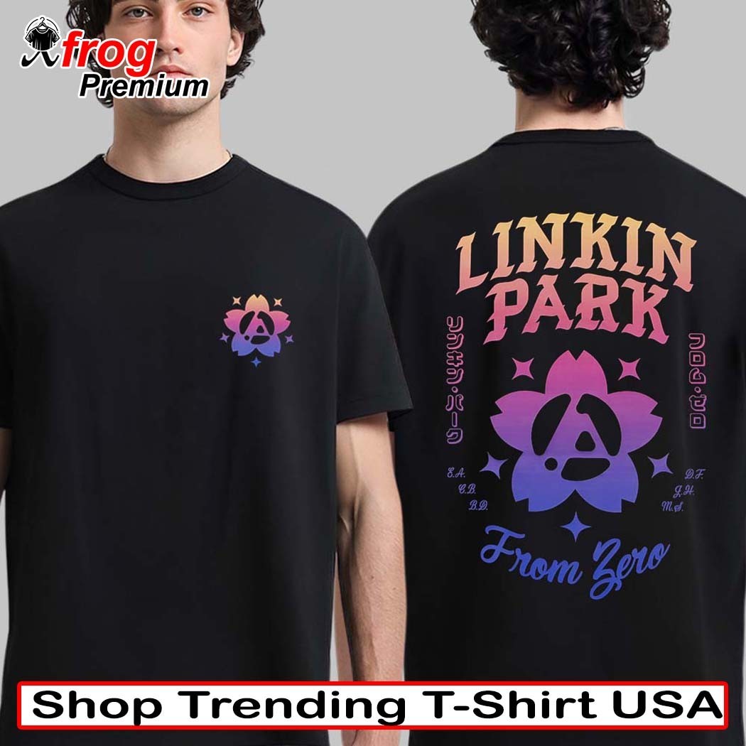 Linkin Park Tシャツ　Peace and after コラボ Linkin Park x Peace And After Japan Tiger Two Sided T-Shirt
