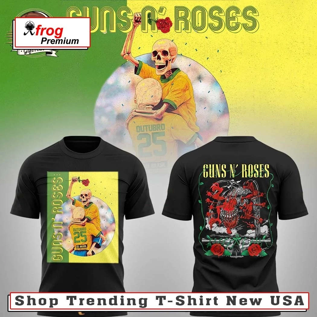 GUNS N' ROSES 2025 TOUR 日本限定Tシャツ Gun N' Roses Japan Tour 2025 On May 5 Yokohama K Arena T